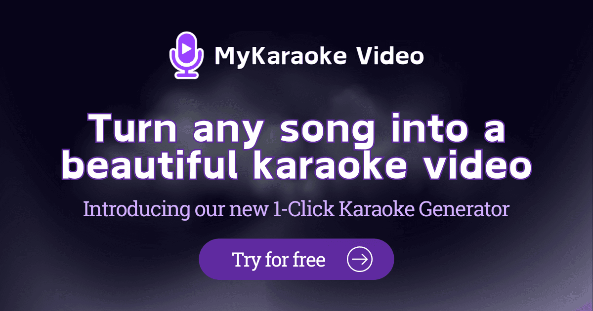 MyKaraoke Video