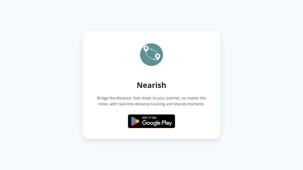 Nearish website screenshot