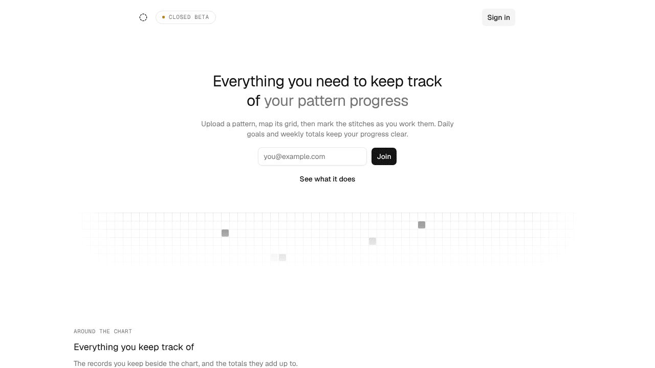 Needlee website screenshot