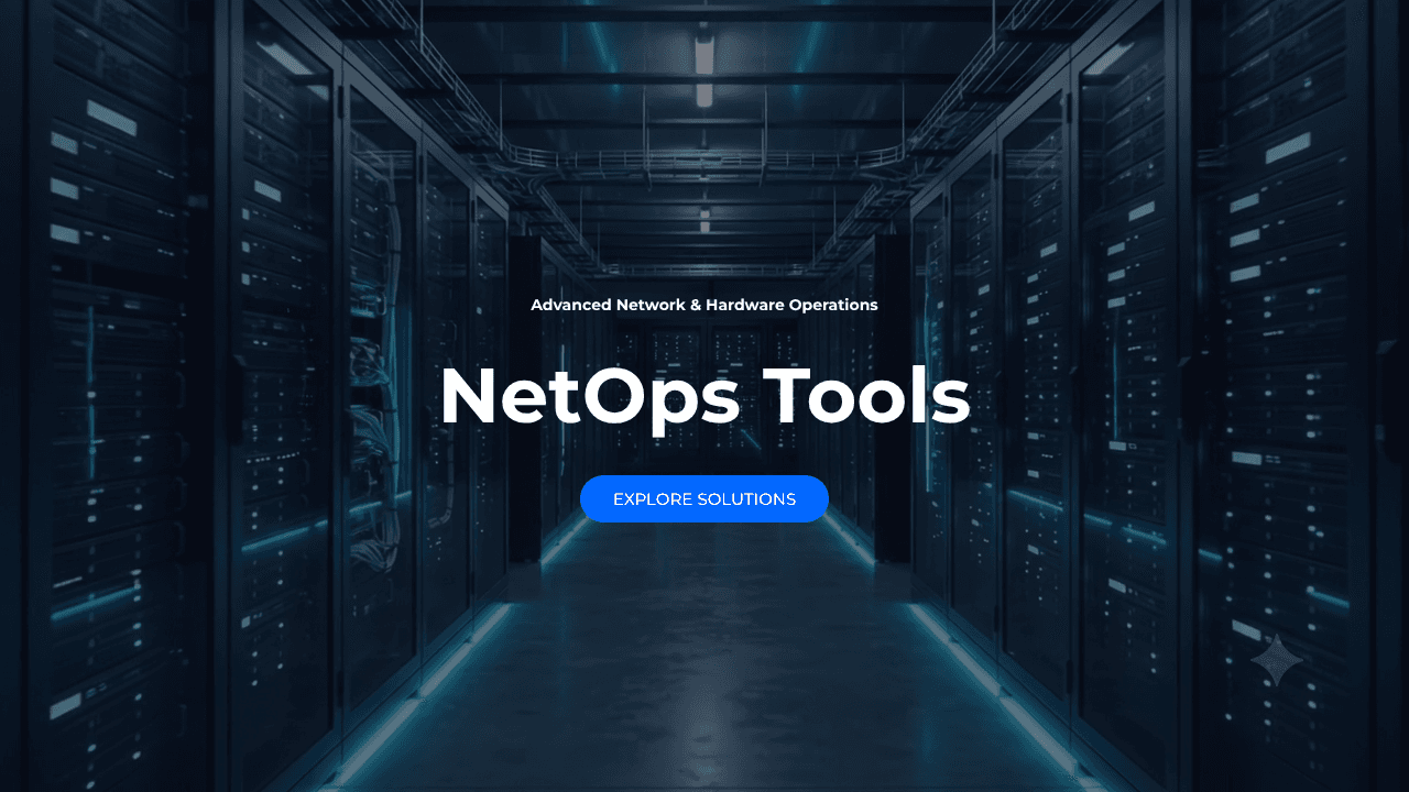 NetOps Tools website screenshot