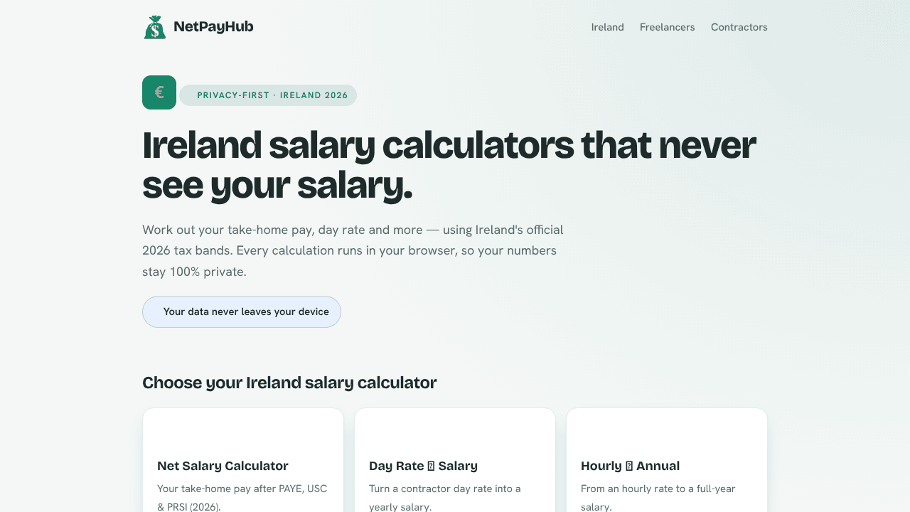NetPayHub website screenshot