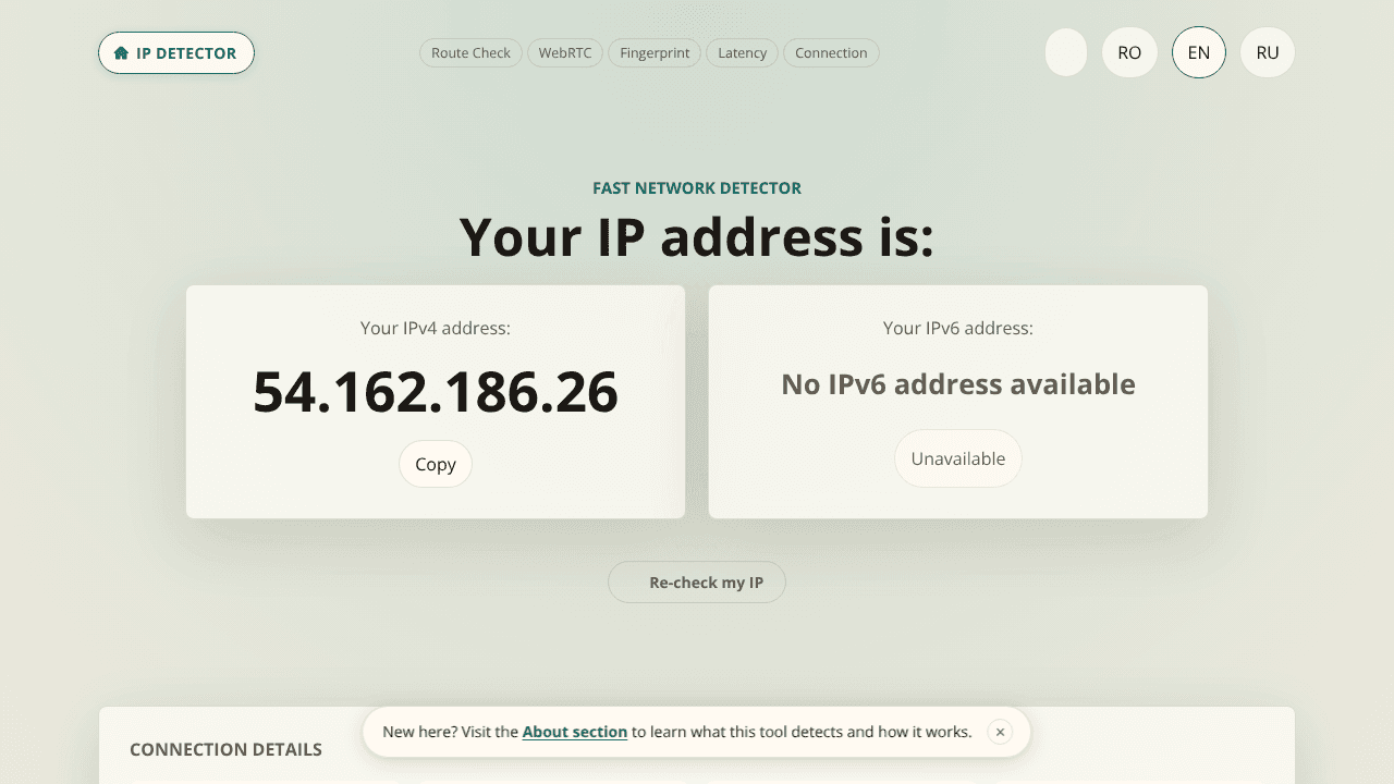 NetScope website screenshot