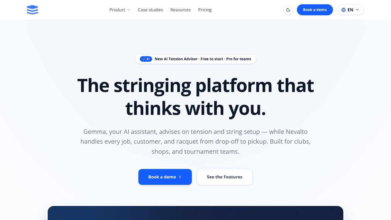 nevalto website screenshot