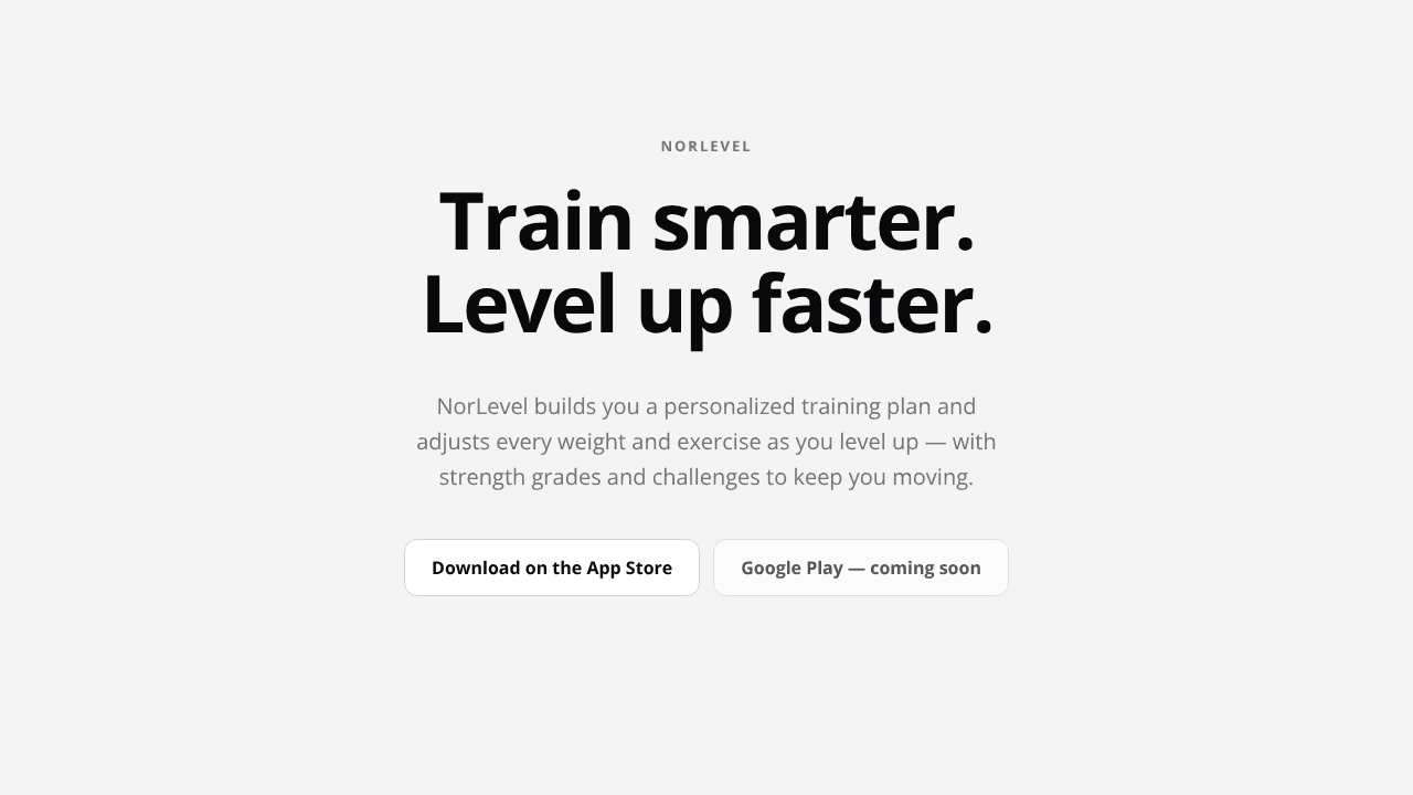 NorLevel website screenshot