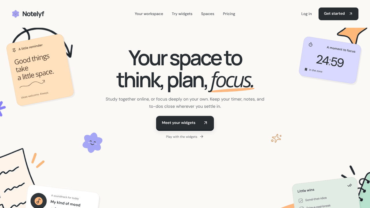 Notelyf website screenshot