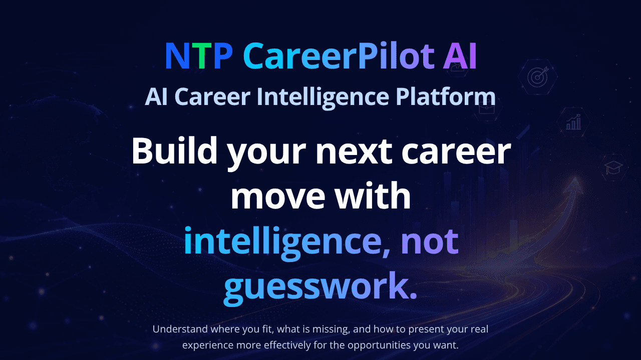 NTP CareerPilot AI website screenshot