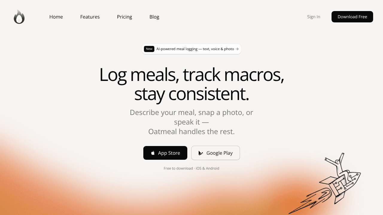 Oatmeal website screenshot