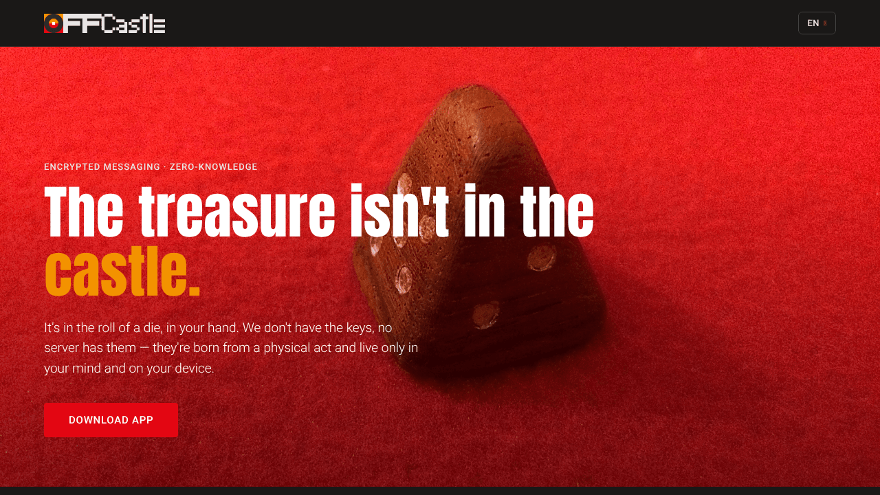 OFF Castle website screenshot