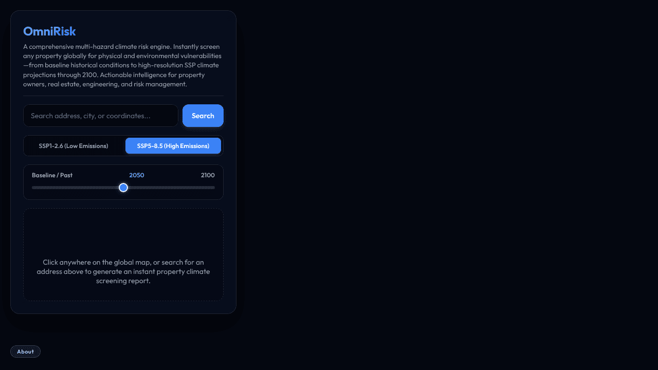 OmniRisk website screenshot