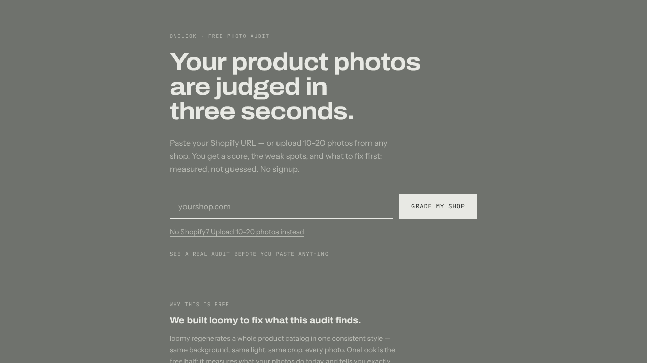 OneLook website screenshot