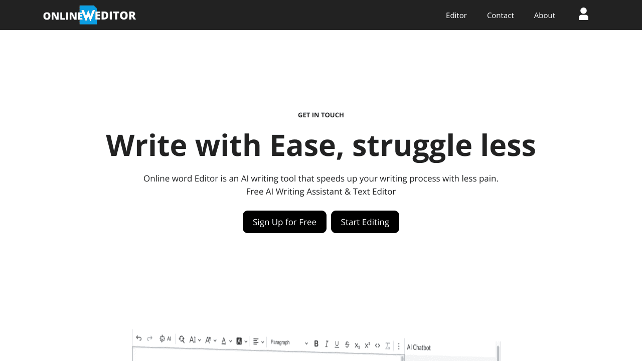 online word editor