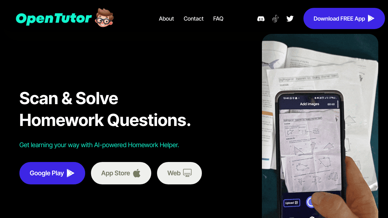 Open Tutor App