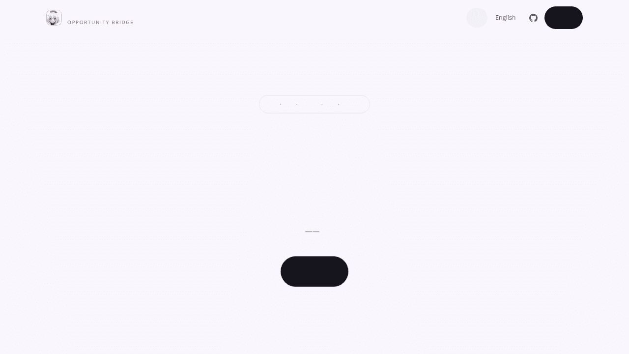 Opportunity Bridge Agent website screenshot