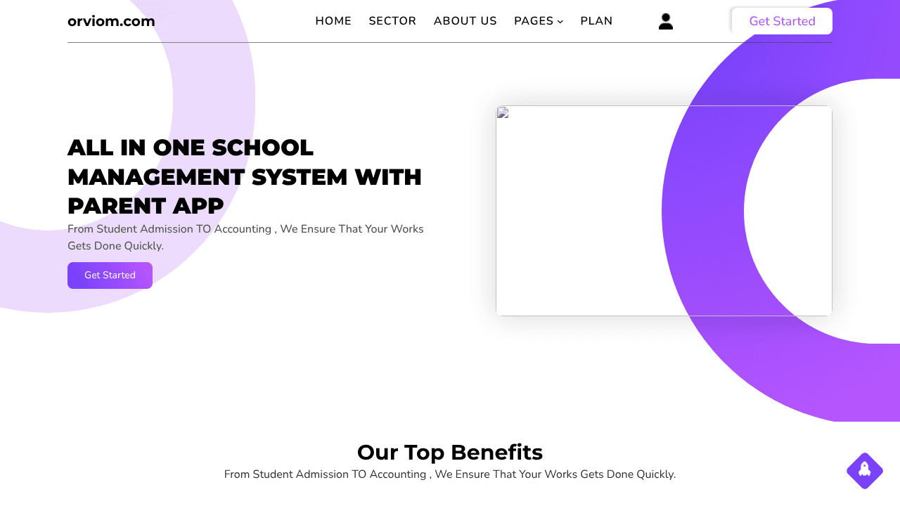 orviom website screenshot
