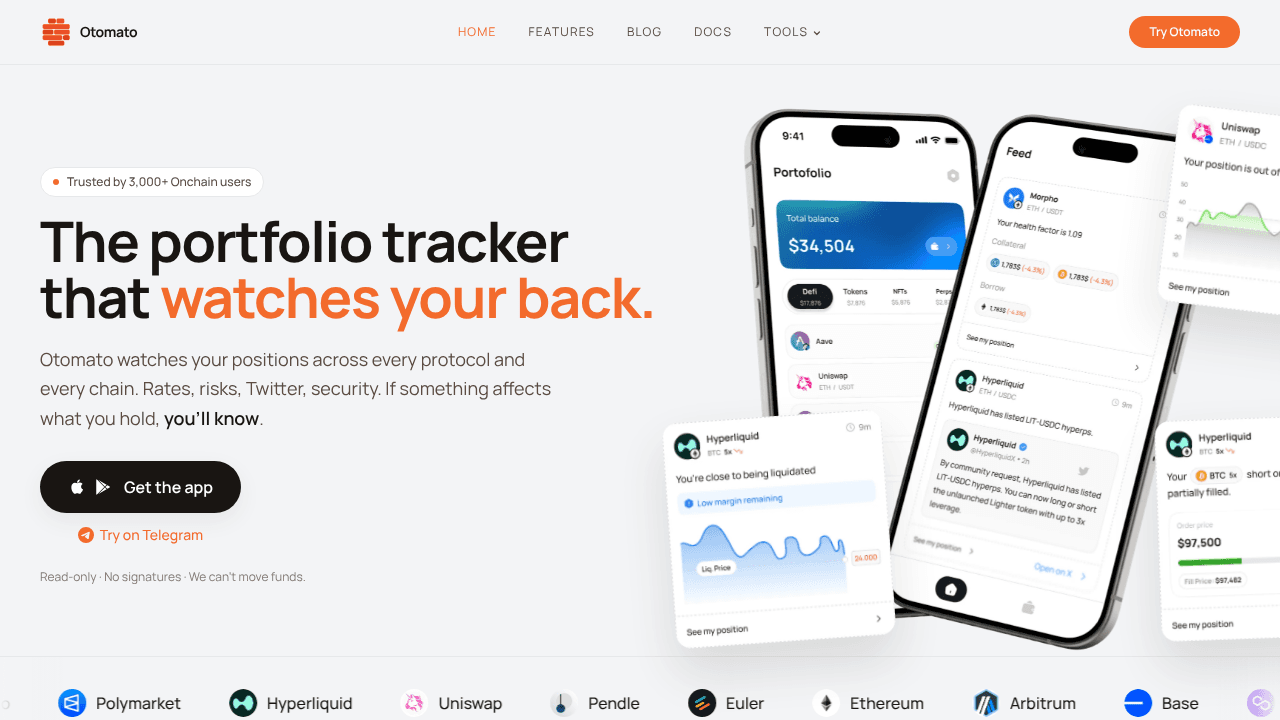 Otomato website screenshot