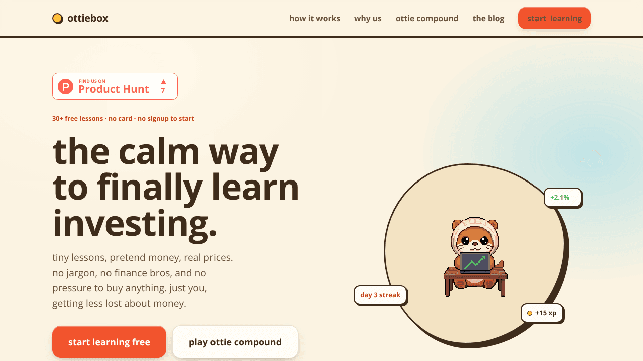 ottiebox website screenshot
