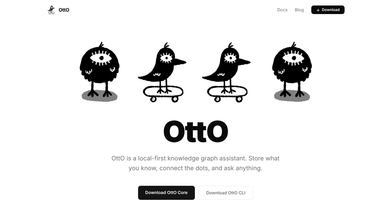OttO website screenshot