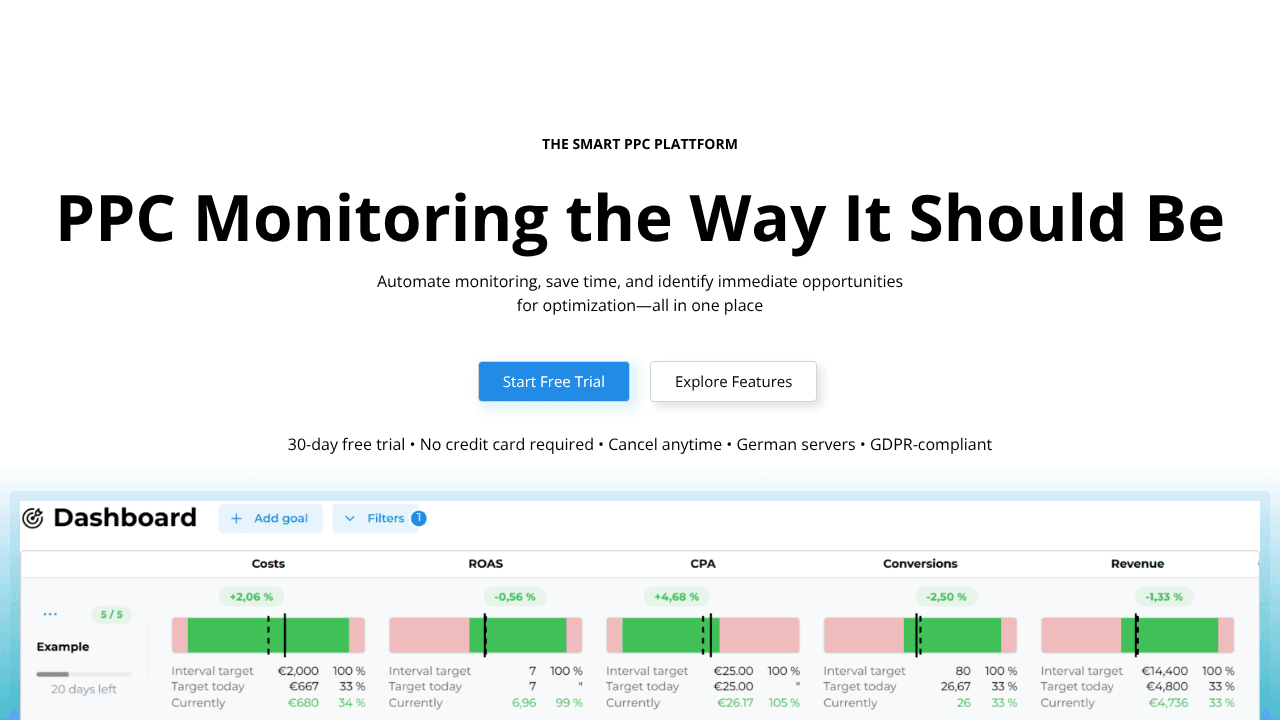 PaceViewer website screenshot