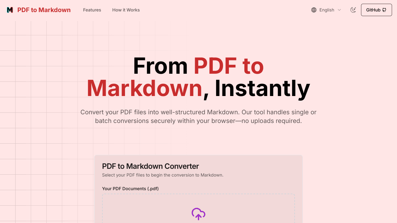 PDF to Markdown Converter
