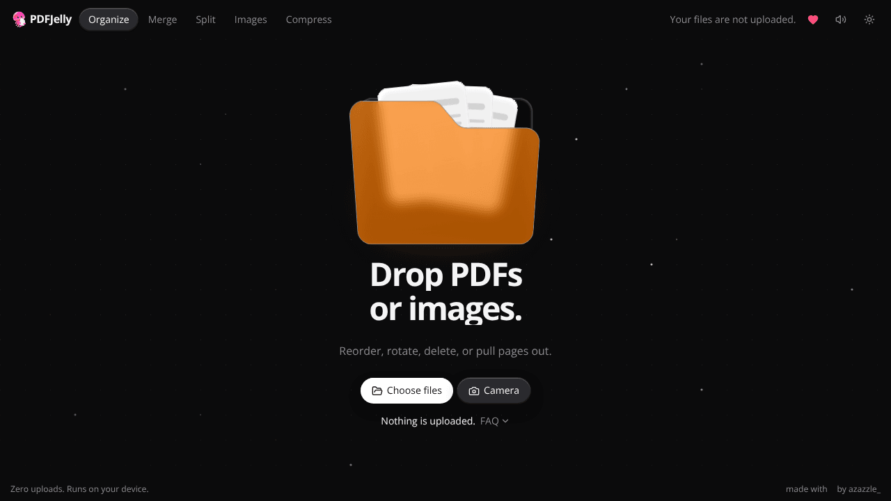 PDFJelly website screenshot