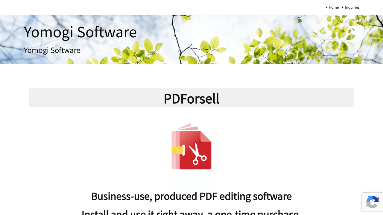 PDForsell website screenshot