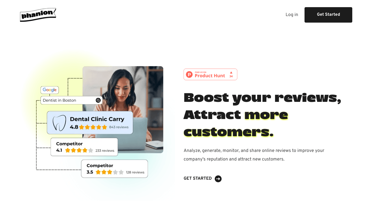 Phanion : Boost your reviews !