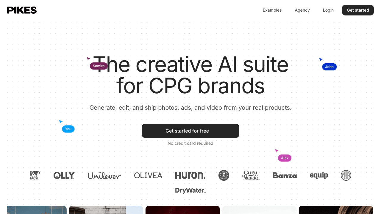 Pikes AI  website screenshot
