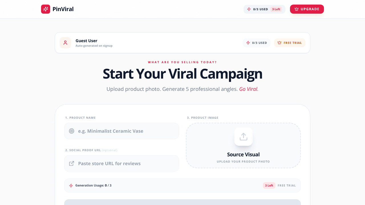pinviral website screenshot