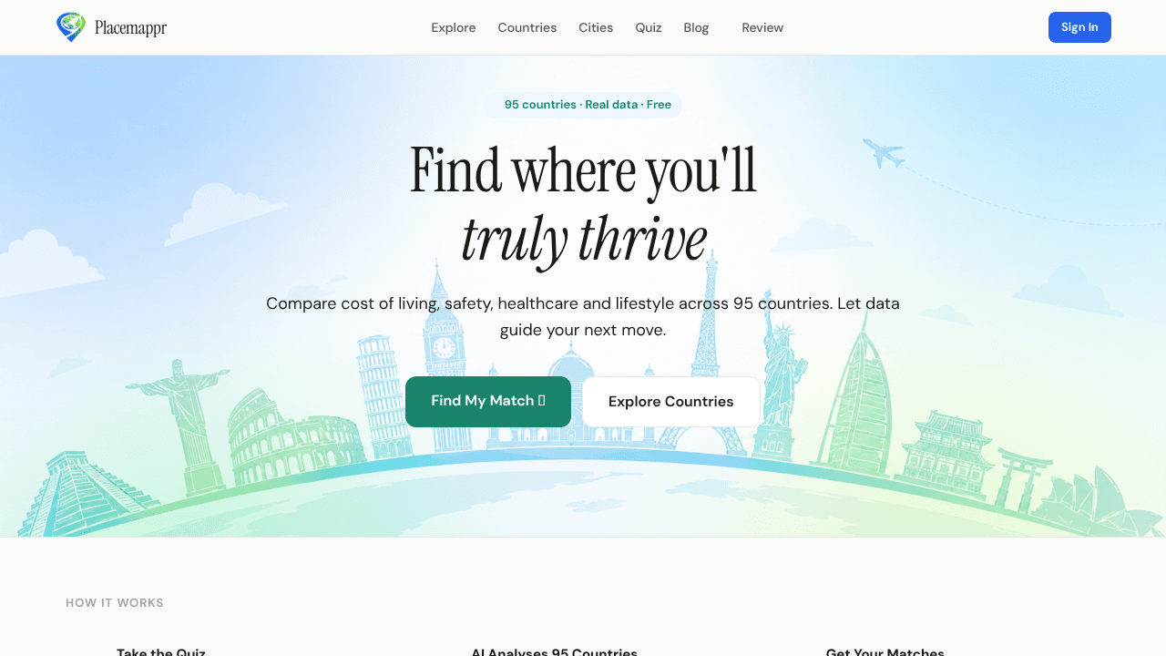 Placemappr website screenshot