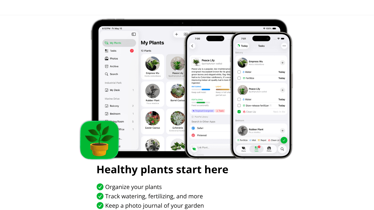 PlantPal website screenshot