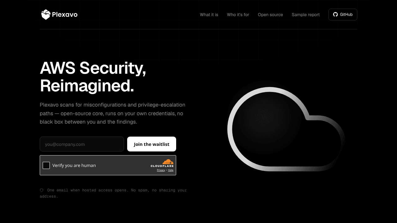 Plexavo website screenshot