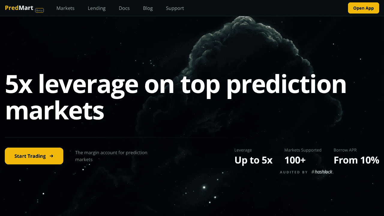PredMart website screenshot