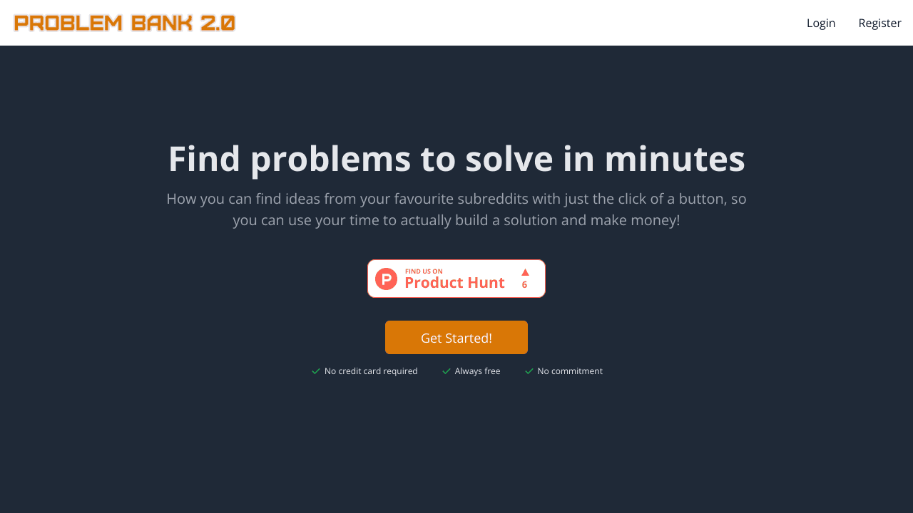 Problem Bank 2.0