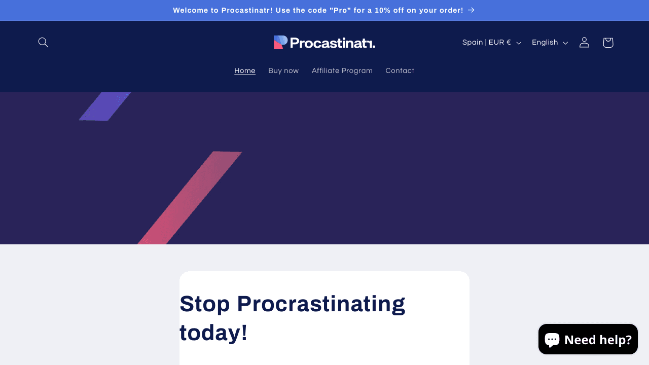 Procastinatr.