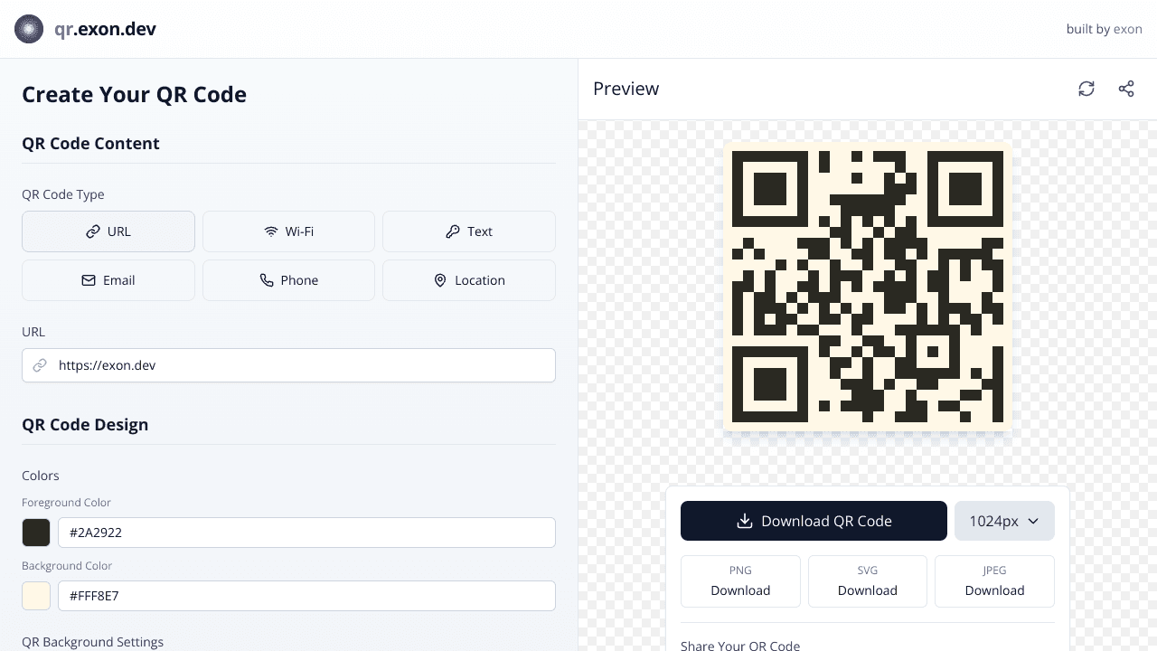 qr.exon.dev