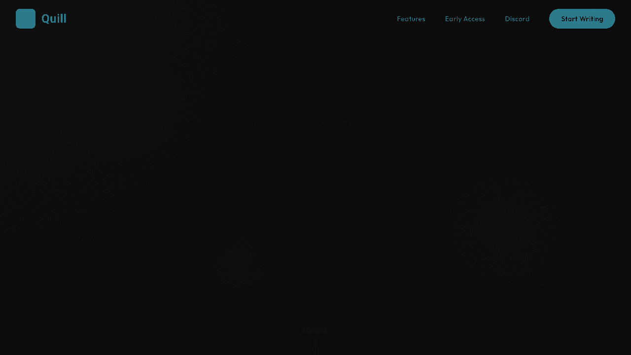 Quill Studio website screenshot