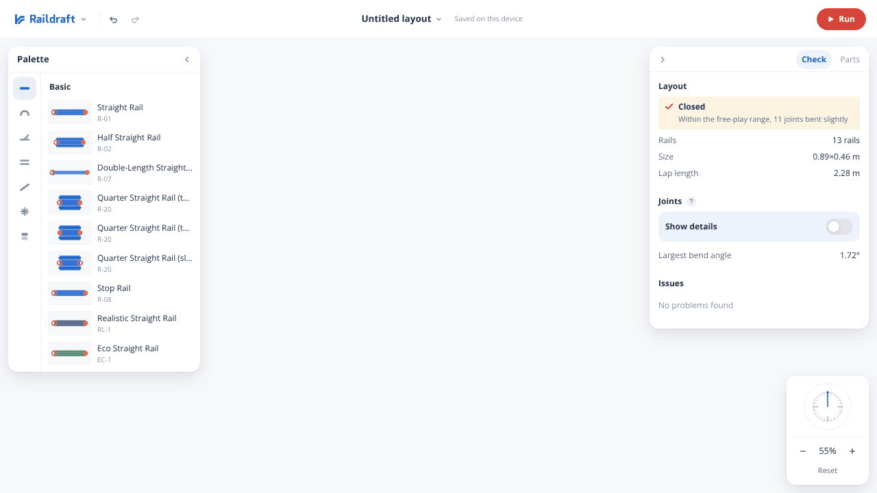 Raildraft website screenshot
