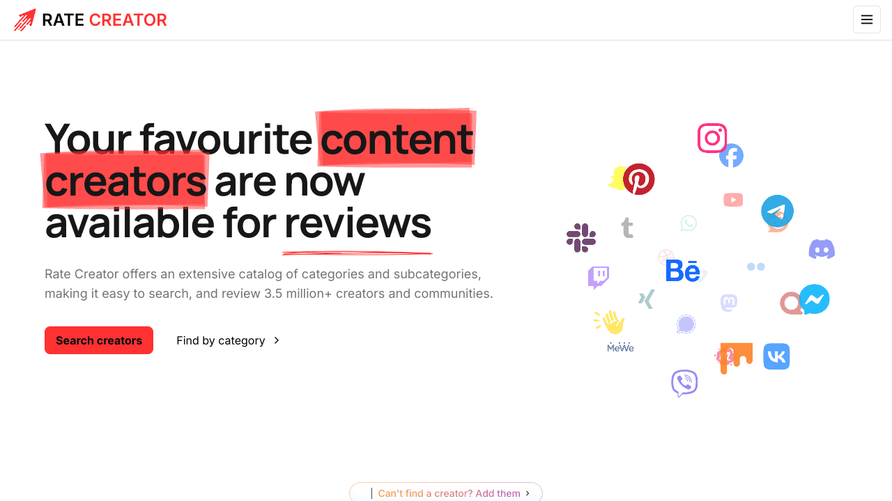 Rate Creator