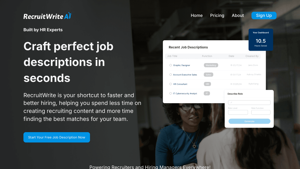 RecruitWrite AI