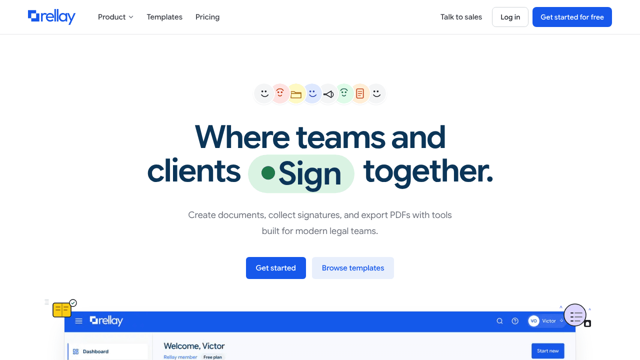 Rellay website screenshot