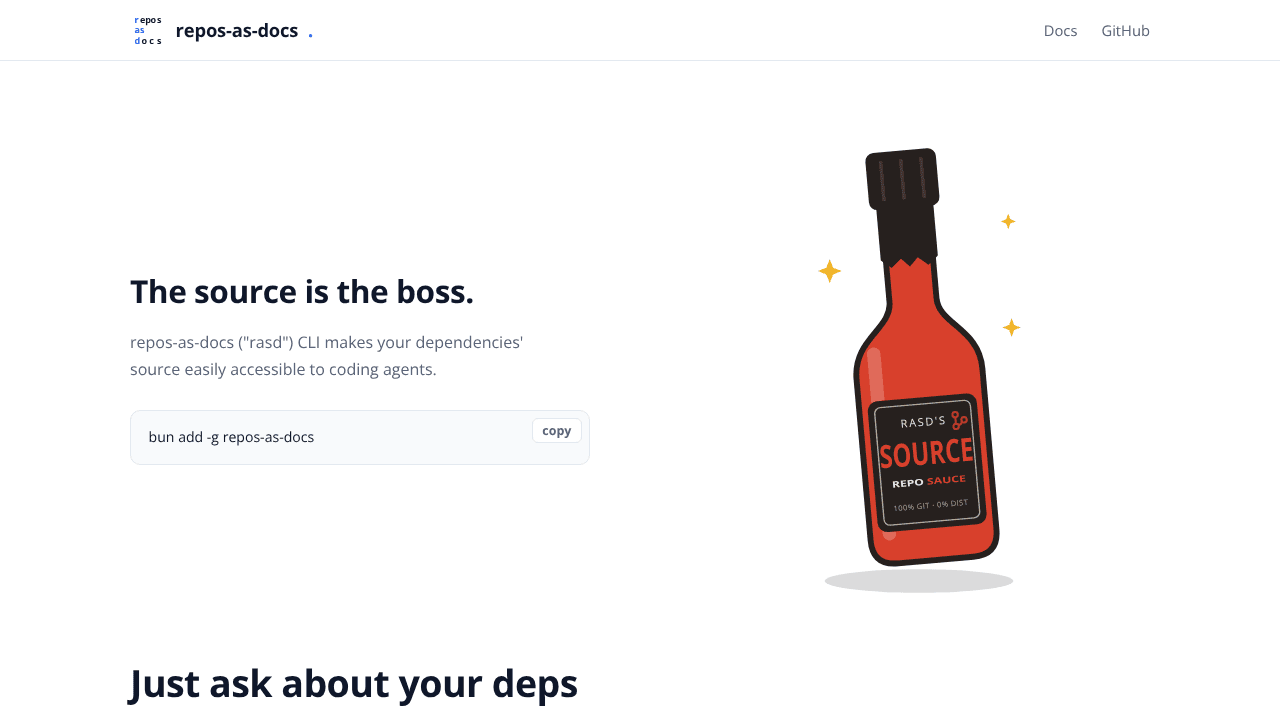 repos-as-docs website screenshot