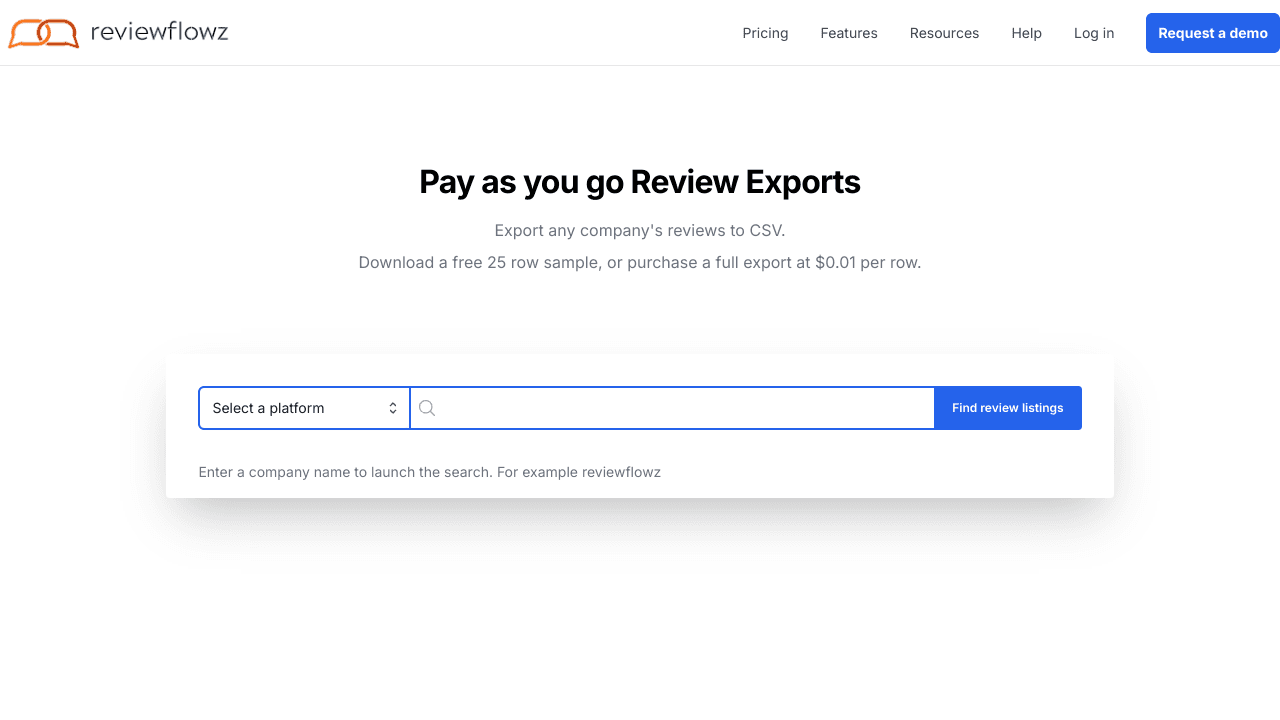 Review Exports by Reviewflowz