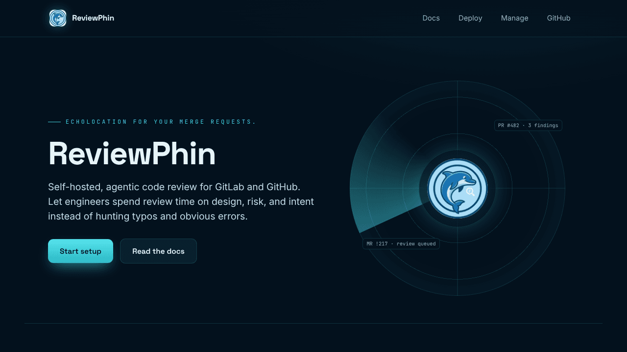 ReviewPhin website screenshot