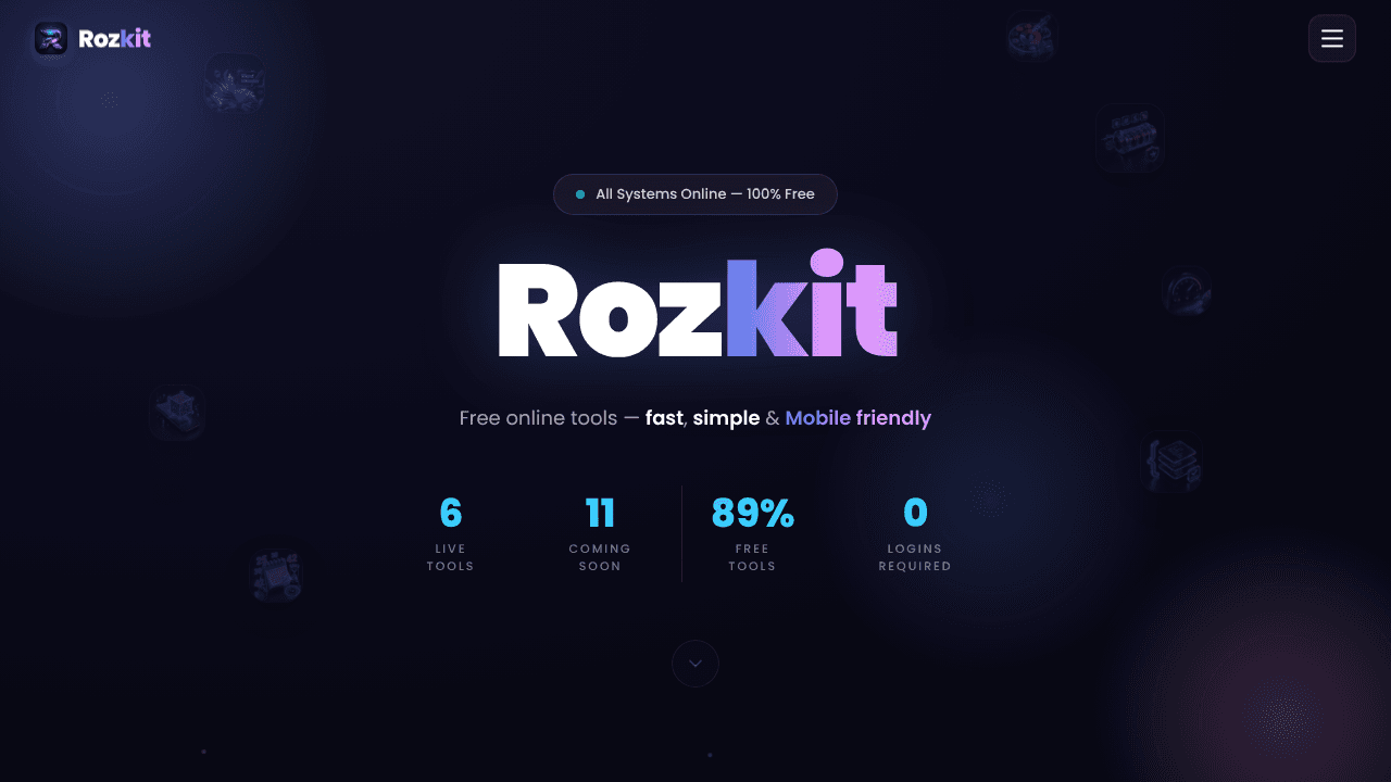 Rozkit — rozkit.com website screenshot