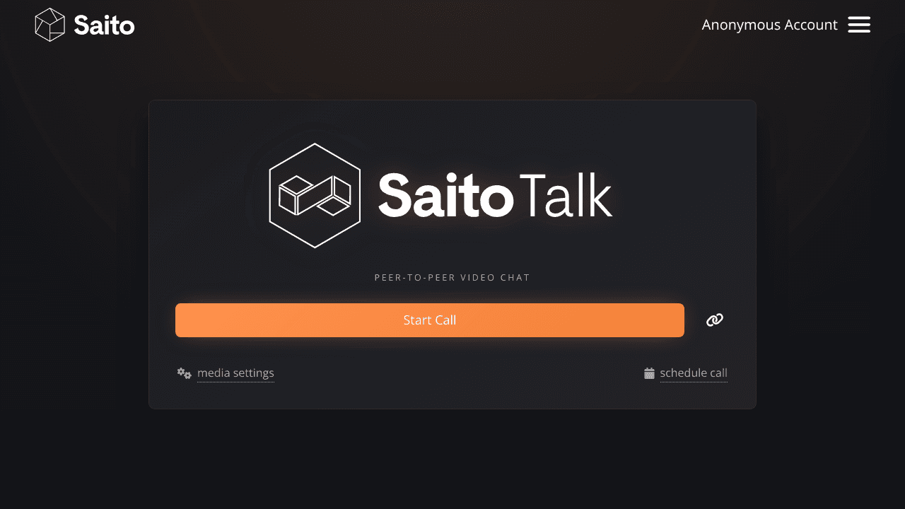 Saito Video Call website screenshot