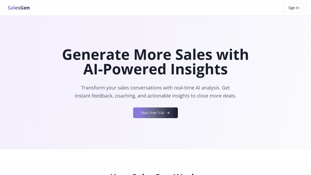 SalesGen