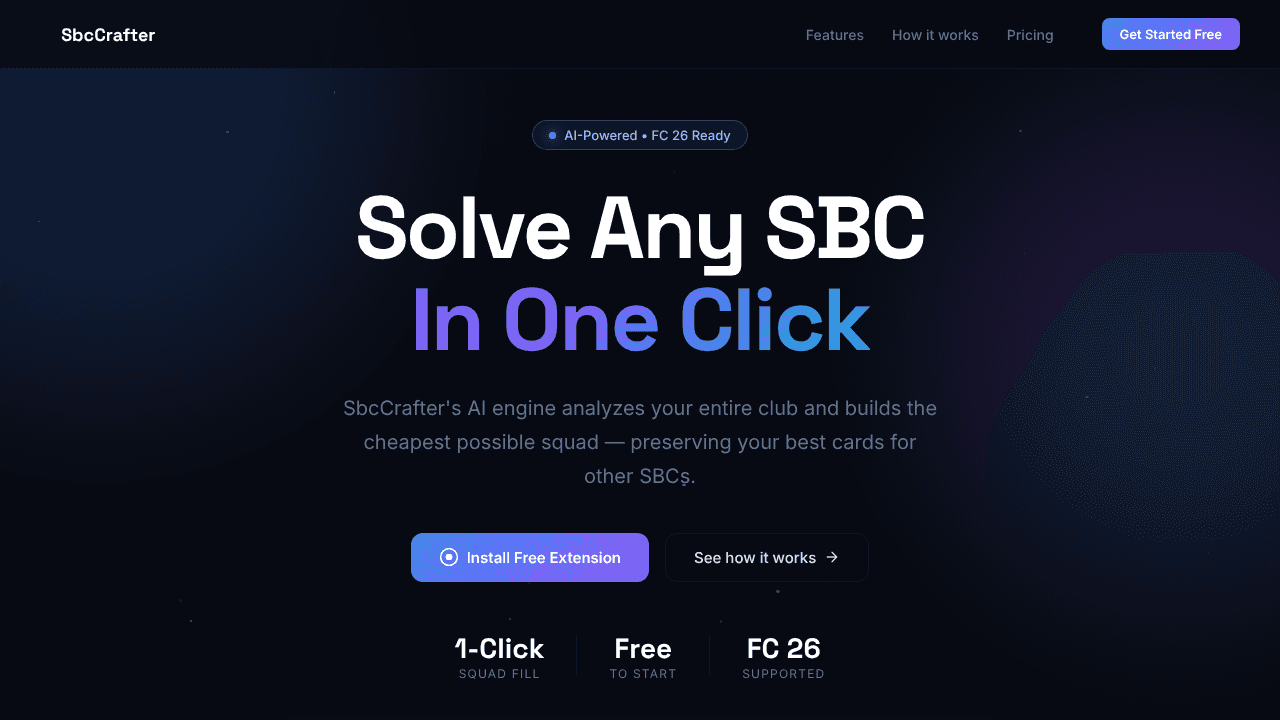 SBC Solver – Solve in One Click website screenshot