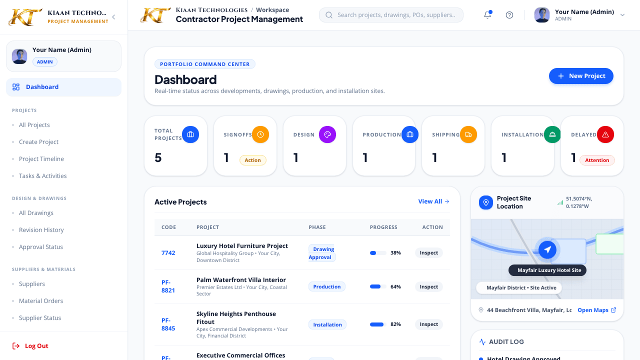 school management software  website screenshot
