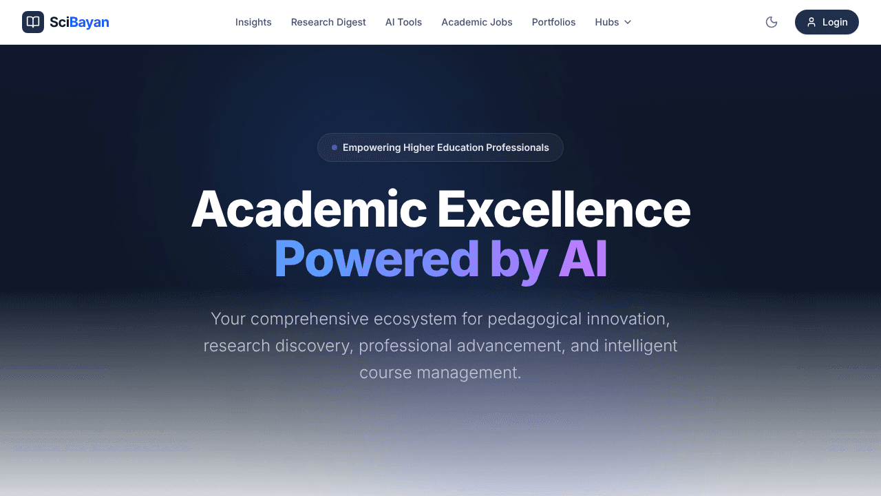 SciBayan website screenshot