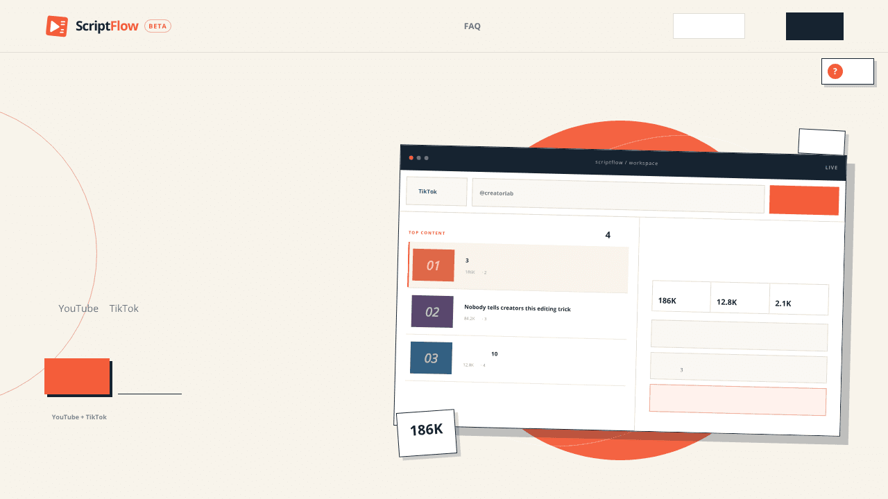 ScriptFlow website screenshot